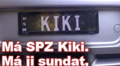 Má SPZ Kiki. Má ji sundat, filipínsky to znamená K***A