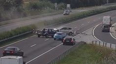Zešílel? Řidič najel na dálnici do protisměru, málem zabil celou rodinu!