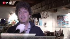 Čokoládový zámek stěhovali do muzea ve věži plošinou