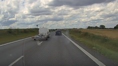 Řidič se i s vozíkem pustil do šílených manévrů. Ohrozil životy, ale o řidičák nepřijde