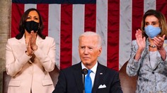 Joe Biden přednesl svůj první projev na společném zasedání Kongresu