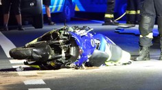Motorkář v Praze ujížděl policii a naboural. Tragická nehoda uzavřela tunel