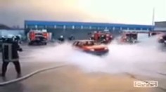 Létající auto, postaveno hasiči