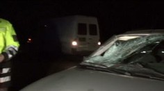 Naboural do dodávky. Když vylezl z auta, zabil ho ford