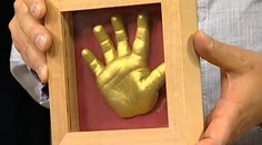 Zajímavý vánoční dárek: Udělejte si 3D odlitek ruky dítěte