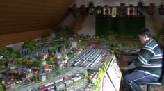 Největší železniční model v Česku má 147 metrů dlouhou trať