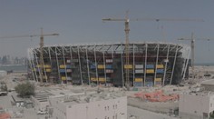 VIDEO: Unikátní stadion v Kataru má již obrysy! Podívejte se, jak roste