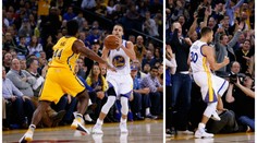 VIDEO: Frajer Curry! Další famózní výkon okořenil košem z půlky