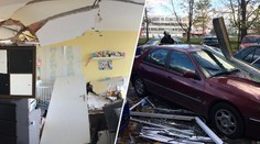 Výbuch plynu zdevastoval byt v Hradci, uvnitř byla žena s dítětem!