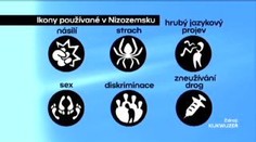 Nové symboly varují před erotikou nebo násilím ve filmech