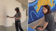 VIDEO: Žena vytváří umění pomocí VR brýlí. Její práci lidé milují a chtějí další