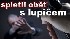 Policisté si spletli oběť s lupičem. Lupič ji mezitím ubodal
