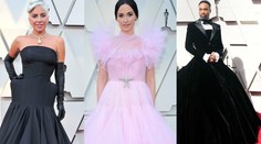 Móda z Oscarů: Komik v šatech i obří žvýkačka! Komu to slušelo?