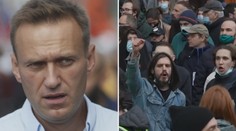 Lidé demonstrovali kvůli Navalnému. Policie jich zadržela okolo tisíce