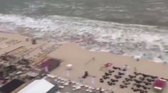 Lidé zůstali v šoku! Pobřeží Nizozemska zasáhla vlna tsunami