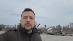 Zelenskyj: Válka musí skončit jediným způsobem. A taky tak skončí