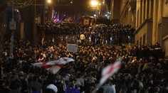 Gruzínským Tbilisi otřásají masové protesty proti "ruskému zákonu"