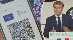 Macronův covid pas se dostal na veřejnost. Potvrzení mohl použít kdokoliv