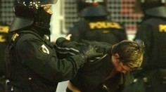 Policejní manévry na 1. máj