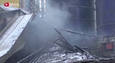 VIDEO: Silo na Jihlavsku hořelo už potřetí za dva dny. Řádí žhář?