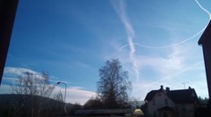 Nad Jabloncem se střetly dva gripeny. Lidé se děsili, že začala válka