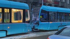 V Ostravě se srazily dvě tramvaje. Při nehodě se zranilo osm lidí