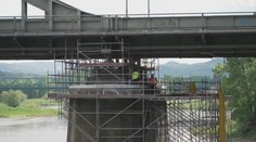 Vysoce rizikový most v Děčíně. Město náhle ukončilo provoz kvůli statice