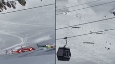 Lavina v Alpách spadla na sjezdovku! Zavalila několik lidí