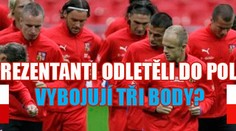 Čeští fotbalisté odletěli do Polska pro tři body