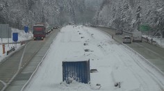 Doprava u Jihlavy kolabuje. Stojí i dálnice D1 ve směru na Brno
