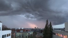 Přes Česko se přehnaly první letošní bouřky. Přinesly s sebou i krupobití