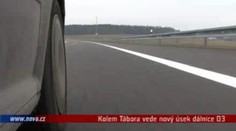 Kolem Tábora vede nový úsek dálnice D3