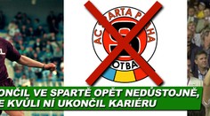 Siegl odchází ze Sparty opět nedůstojně, přestože kvůli ní ukončil kariéru