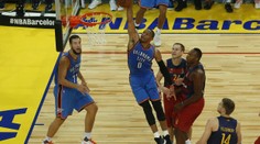 Slavná NBA baví Evropu: Barca dokázala s Oklahomou držet krok!