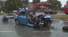 Při vážné nehodě se zranilo osm lidí, jsou mezi nimi i děti