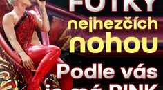 FOTKY nejhezčích nohou. Podle vás je má P!NK