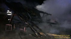 Požár zachvátil táborovou kuchyni na Tachovsku. Dítě skončilo v nemocnici
