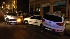 Namol opilý řidič zrušil 4 auta, na útěku ho zadržel policista v civilu