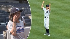 Dojatá žena si splnila 60 let starý sen, strávila den s New York Yankees