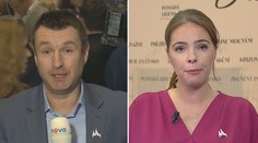 Reportéři TV Nova popsali, jak to vypadá ve volebních štábech po ukončení hlasování