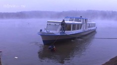 VIDEO: Na Dalešice dorazila loď. Cesta byla plná komplikací