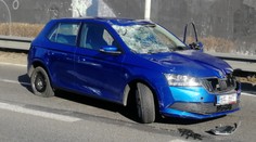 Řidička měla srazit cyklistu a ujet. Hlídce poté nadýchala přes tři promile