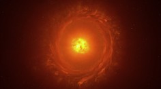 Astronomové otevřeli dveře do galaxie. Vyfotili unikátní snímek umírající hvězdy