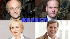 Kocáb, Svoboda, Filipiová, Bendl. NOVÁ VLÁDA PŘEHLEDNĚ
