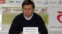Trenér Slovácka Soukup se těší na Vánoce, protože může být s rodinou