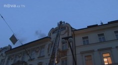 Plameny zachvátily historický dům v centru Prahy! V ohrožení byly i obrazy za 100 milionů