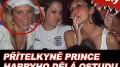 Přítelkyně prince Harryho dělá ostudu. Máme fotky