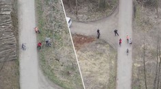 Policie ukázala video z uzavřené oblasti: Takhle porušují nařízení státu