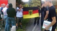 Extremisté opustili Nový Knín, "charitativní koncert" skončil