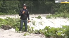 VIDEO: Lijáky rozvodňují řeky v Tatrách, někde je pod nulou